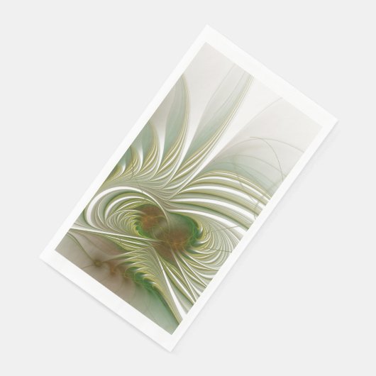 Soft and tenderderness Fraktal Fantasy Blume Serviette (Ecke)