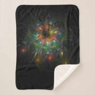Soft and tenderderness Fraktal Fantasy Blume Sherpadecke
