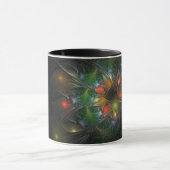 Soft and tenderderness Fraktal Fantasy Blume Tasse (Zentrum)
