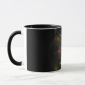 Soft and tenderderness Fraktal Fantasy Blume Tasse (Links)