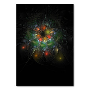 Soft and tenderderness Fraktal Fantasy Blume Tischnummer