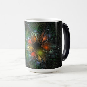 Soft and tenderderness Fraktal Fantasy Blume Verwandlungstasse