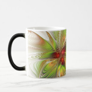 Soft and tenderderness Fraktal Fantasy Blume Verwandlungstasse