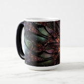Soft and tenderderness Fraktal Fantasy Blume Verwandlungstasse (Vorderseite Links)