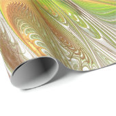 Soft and tenderness fractal fantasy flower geschenkpapier (Rolleneckpunkt)