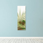 Soft and tenderness fractal fantasy flower leinwanddruck (Insitu (Holzboden))