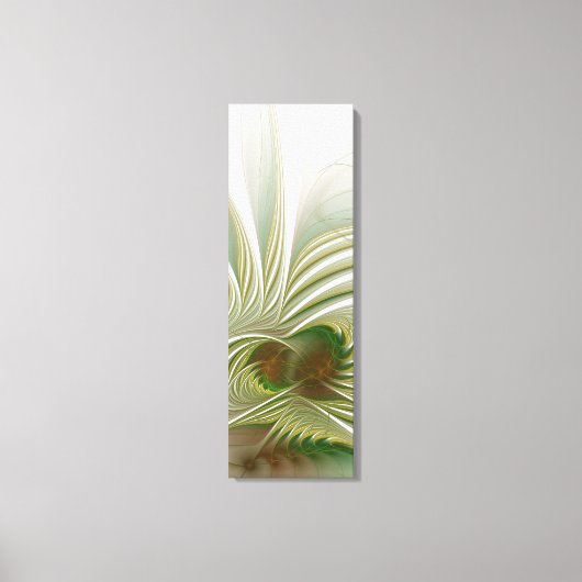 Soft and tenderness fractal fantasy flower leinwanddruck (Vorderseite)