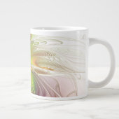 Soft and tenderness fractal fantasy flowers  Jumbo-Tasse (Rechts)