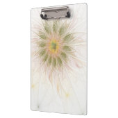 Soft and tenderness fractal fantasy flowers klemmbrett (Links)