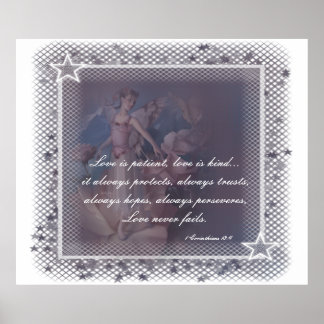 Soft Angel Tag 1 - Anpassbare Druckausgabe Poster