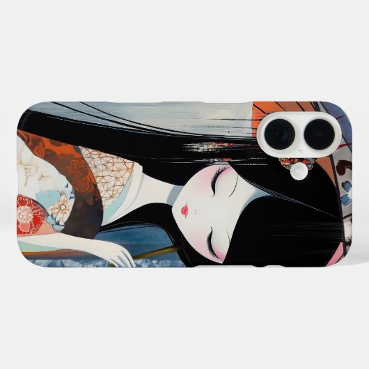 Soft Anime Girl Case-Mate iPhone Hülle (Rückseite (Horizontal))