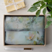 Soft Aquamarine Mischmedien Seidenpapier (Geschenk)