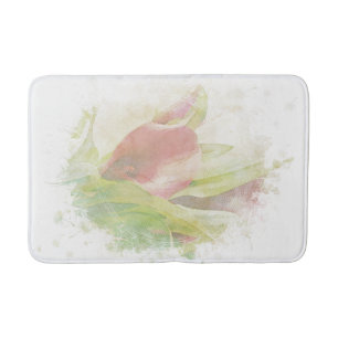 *~* Soft AR12 Künstlerisch Floral Calla Lily Cora Badematte