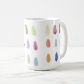 Soft ArtyDrops Original Contemporary Color Muster Kaffeetasse (VorderseiteRechts)