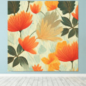 Soft Autumn Garden Leinwanddruck (Insitu (Holzboden))