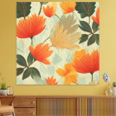 Soft Autumn Garden Leinwanddruck (Insitu (Wohnzimmer))