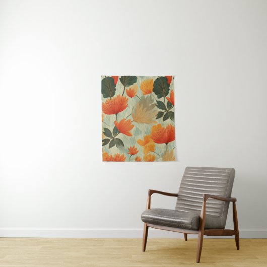 Soft Autumn Garden Wandteppich (Beispiel)