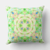 Soft Baby Green Blue Magic Star Summer Kinderzimme Kissen (Rückseite)