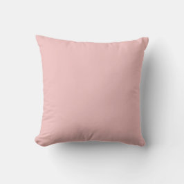 Soft Baby Pink Solid Color Scatter Kissen