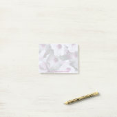 Soft Begonias Post-it Note Pad Klebezettel (Auf Schreibtisch)