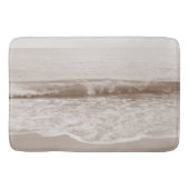 Soft Beige Atlantic Ocean Bliss 2 #ocean #art Badematte (Vorderseite)