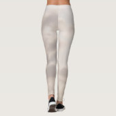 Soft Beige Caribbean Clouds Dream 1 Leggings (Rückseite)