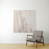Soft Beige Caribbean Clouds Dream 1 Wandteppich (Beispiel (Horizontal))
