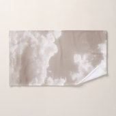 Soft Beige Clouds 5 #clouds #art Badhandtuch Set (Handtuch)