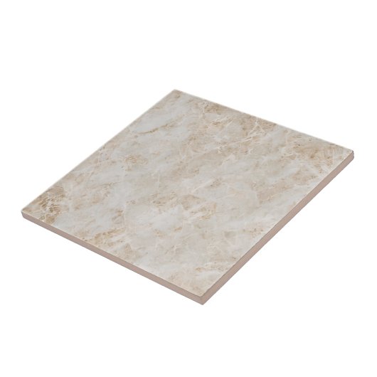Soft Beige Marmorsteine Keramik Tile Fliese (Seite)