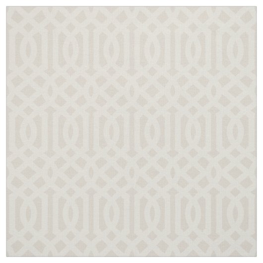 Soft Beige Trellis Stoff (Muster)