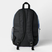 Soft Bio Forms Backpack Bedruckter Rucksack (Rückseite)