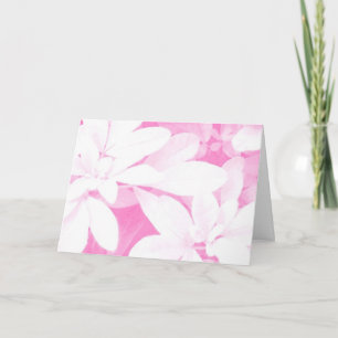 Soft Blätter Pink "Happy Mother Day"-Karte Karte