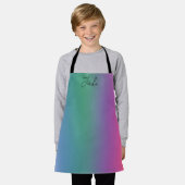 Soft Blended Colour Schürze Klein (Getragen)