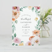 Soft Blogs Ankündigung Datum freihalten Einladungs (Stehend Vorderseite)