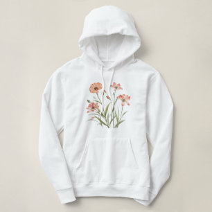 Soft Bloom Elegante Hoodie