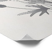 Soft Bloom Harmony Poster (Ecke)