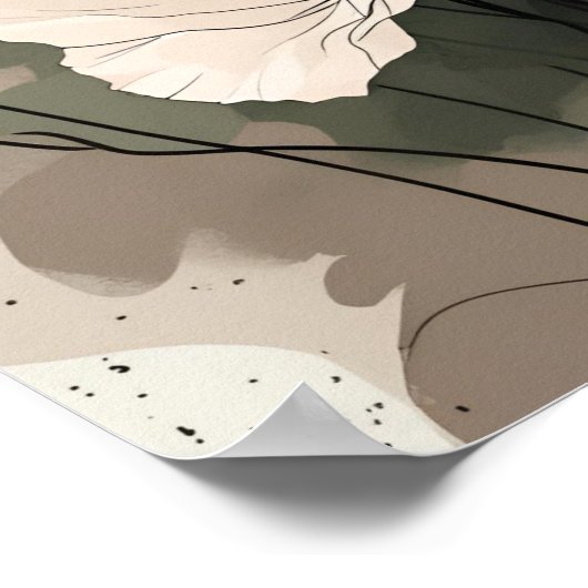 Soft Bloom Serie Poster (Ecke)