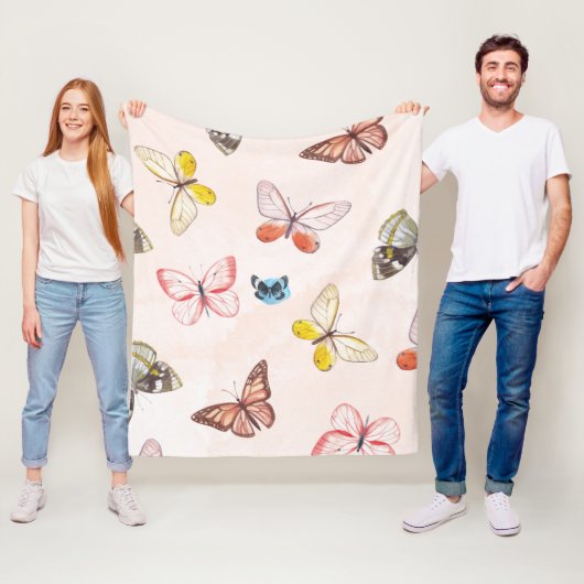 Soft Blooms Fleece Blanket (Beispiel)