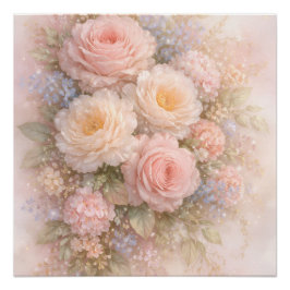 Soft Blossom Dreams  Poster