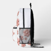 Soft Blossom Eine sanfte Touch der Natur Bedruckter Rucksack (Rechts)
