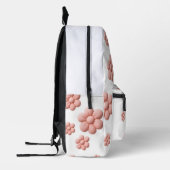 Soft Blossom Eine sanfte Touch der Natur Bedruckter Rucksack (Links)