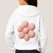 Soft Blossom Eine sanfte Touch der Natur Hoodie (Rückseite)