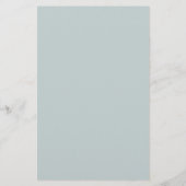 Soft Blue Advice für die Mama-to-be-Karte - Baby (Rückseite)