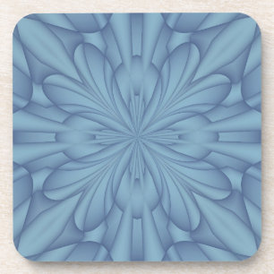 Soft Blue Christmas Stars #2 Untersetzer