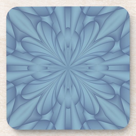 Soft Blue Christmas Stars #2 Untersetzer (Vorderseite)
