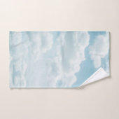 Soft Blue Clouds #2 #clouds #wall #art Badhandtuch Set (Handtuch)