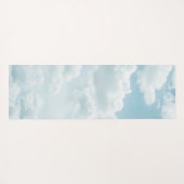 Soft Blue Clouds #2 #clouds #wall #art Yogamatte (Rückseite (Horizontal))