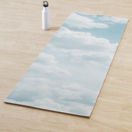Soft Blue Clouds #2 #clouds #wall #art Yogamatte (Beispiel)
