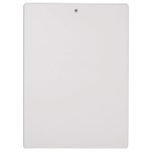 Soft Blue Daily Planner with Mood & Water Track Klemmbrett (Rückseite)