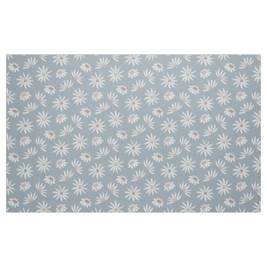Soft Blue Daisies | Hütte Core Stoff (Fat Quarter (45,7 x 55,9 cm))